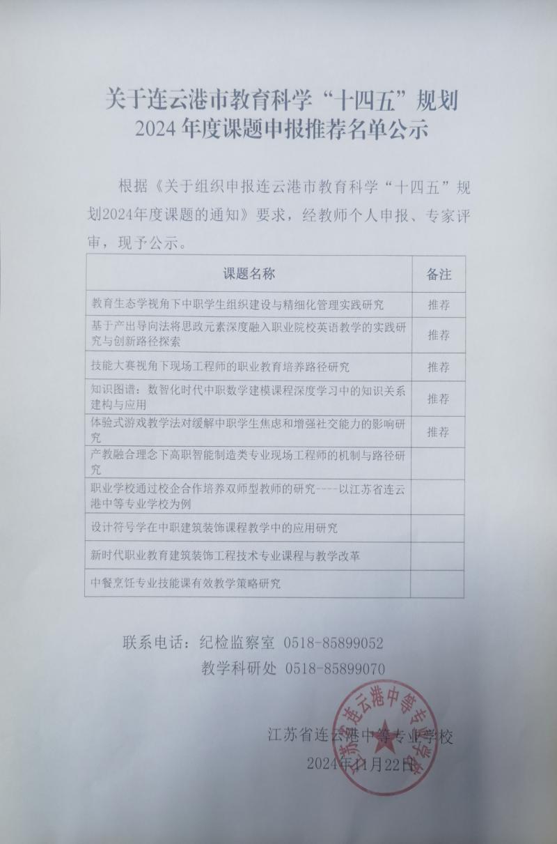 关于连云港市教育科学“十四五”规划2024年度课题申报推荐名单公示.jpg